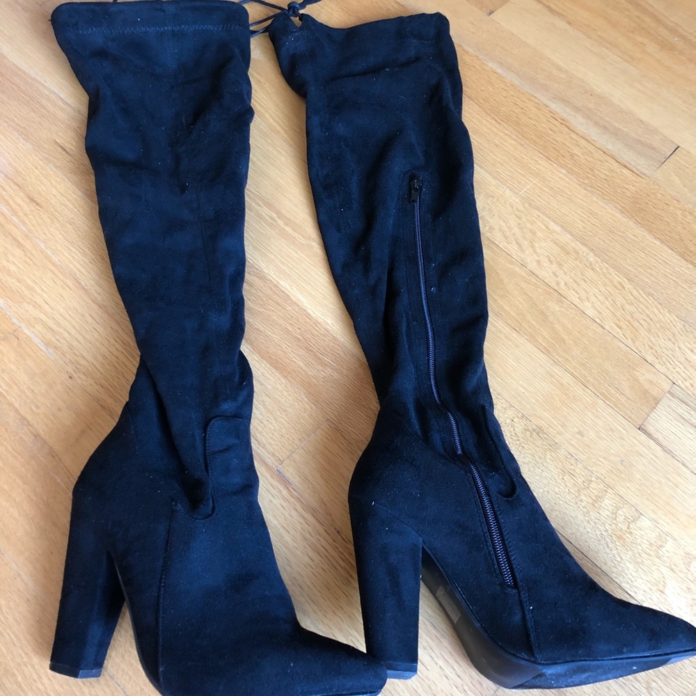 Knee high boots